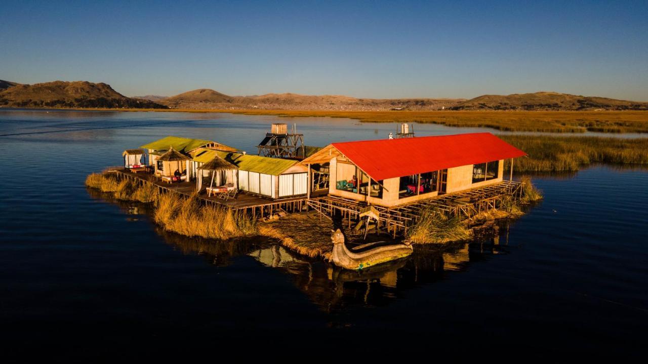 Uros Titicaca Lodge Puno Peru Exterior foto